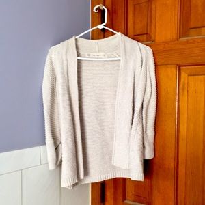 A cream sweater for Spring